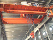 Warehouse Monorail Double Beam Overhead Crane 50 Ton High Work Efficiency
